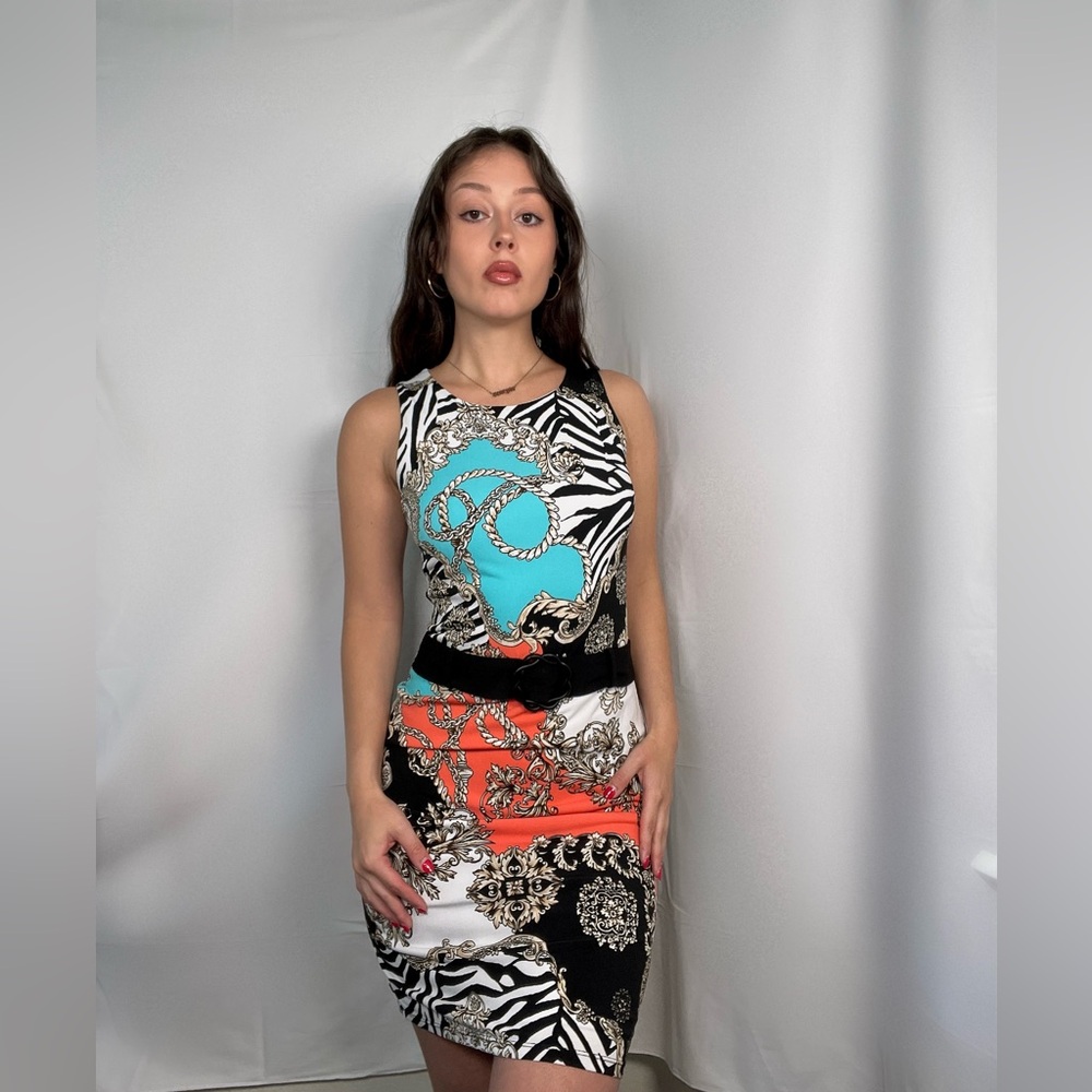 Frank Lyman design Animal Print Dress
